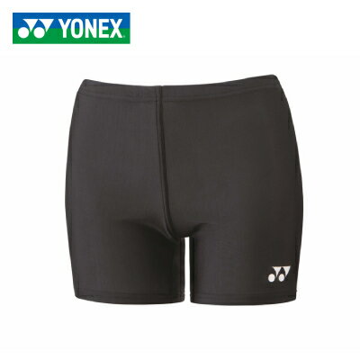 ヨネックス YONEX ウィメンズ アンダースパッツ 42015 ストレッチ UVカット 吸汗速乾 ベリークール 制電 アンダー ブラック インナー ショーツ 部活 学生 日本バドミントン協会審査合格品 公益財団 日本ソフトテニス連盟公認 日本製 MADE IN JAPAN