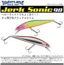 【ルアー】Water Land ウォーターランドJerk Sonic 90ジャークソニック 90固定ヘビーウェイトシンキング ミノー