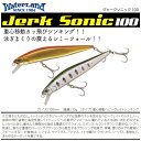 【ルアー】Water Land ウォーターランドJerk Sonic 100ジャークソニック 100重心移動ヘビーウェイトシンキング ミノー