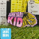 ラットフィンク ワッペン JUNK YARD KID パンチ ラットフィンク グッズ キャラクター 大人向け 送料無料 大きいサイズ アメリカ 海外 アイロン 刺繍 アルファベット 男の子 ピンク 英語 アメリカン雑貨 アメリカ雑貨 アメ雑貨 ムーンアイズ