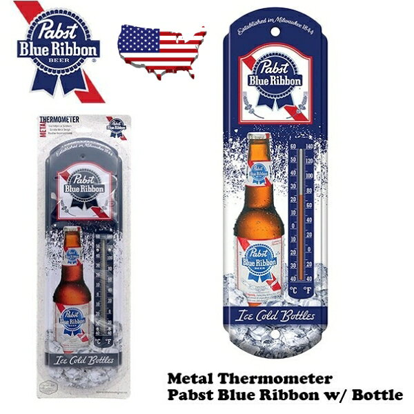 商品名 メタル サーモメーター Pabst Blue Ribbon Bottle 【パブストブルーリボン ビール 温度計】 詳細 【商品説明】 アメリカ直輸入 パブストブルーリボンの温度計 BIGサイズ Pabst Blue Ribbonの壁掛けタイプのアナログ サーモメーター(温度計)です。アメリカのBARやガレージにありそうなサーモメータ―（温度計）。スチール製でCOOL !なデザイン、大きめのサイズ感で見た目の重量感がいい感じ。お部屋や、ガレージの壁に掛けたり、飾っておくだけで、USA な雰囲気のアクセントになりますよ。室内温度も測れて、ルックスと実用性を兼ね揃えたインテリア グッズです。※上下に壁掛け用の穴があります。 【サイズ】本体 : W130/D20/H440mm 【素材】 スチール 【測定範囲】-40℃～60℃ 【生産国】Made in China 【注意事項】本体のプリント部分の細かい傷、汚れ・パッケージの折れ、曲がり・縁や角のプリント剥げ・ブリスターケースのズレ、凹みなどある場合がございますが、こちらは海外輸入のため、避けられないもので、不良品ではございません。あらかじめ、ご了承ください。 アメリカン看板はこちら！ 類似商品はこちらパブストブルーリボン ビール メタル サーモメ3,780円ハムズビール 温度計 アナログ ビール メタ6,380円パブストブルーリボン ビール ボドル ブリキ看5,650円ブリキ看板 パブストブルーリボン ビール 缶5,650円トッツィロール 温度計 おしゃれ 壁掛け ブリ3,340円メタル サーモメーター シェブロン 温度計 ガ4,280円ブリキ看板 パブストブルーリボン ビール 缶6,078円メタル サーモメーター シェル ガスポンプ型 4,280円シボレー 温度計 アナログ 車 CHEVROL6,380円フォード 温度計 アナログ 車 FORD メタ6,380円新着商品はこちら2026/8/1TED テッド ぬいぐるみ Kidrobot 4,950円2026/8/1チャッキー ぬいぐるみ プラッシュ ボックス入4,950円2026/8/1ストレンジャーシングス デモゴルゴン ぬいぐる4,950円2026/8/1ラットフィンク ミニカー 1/64スケール レ6,050円2026/8/1ラットフィング クージー 缶ホルダー 保冷 4,378円再入荷商品はこちら2026/8/1バンダナ キャラクター カリフォルニア レーズ1,180円2026/8/1バンダナ キャラクター ベティブープ タートル1,180円2026/8/1バンダナ キャラクター ベティブープ ガーフィ1,180円2026/8/1アメリカン サイン ランプOPEN /ON A3,180円2026/8/1トラフィック サイン ランプアメリカの信号機の5,380円2026/08/01 更新