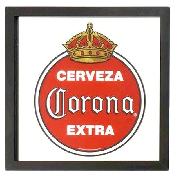 パブミラー コロナビール アメリカン雑貨 壁掛け 鏡 おしゃれ CORONA VINTAGE LOGO ヴィンテージ アンティーク レトロ ガレージ アメリカ雑貨 インテリア 壁装飾品 ウォールミラー かっこいい ガレージミラー グッズ [3]