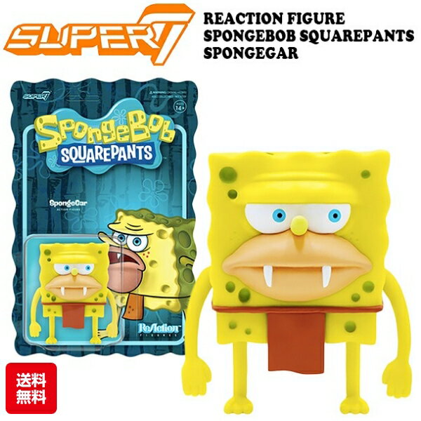 スポンジボブ フィギュア おもちゃ Super7 スクエアパンツ SPONGEGAR グッズ スーパー7 アクションフィギュア super 7 スポンジボブ グッズ スポンジ・ボブ おもちゃ アメキャラ アメトイ 人形 アメリカン雑貨 アメリカ雑貨 通販 誕生日プレゼント ギフト 送料無料