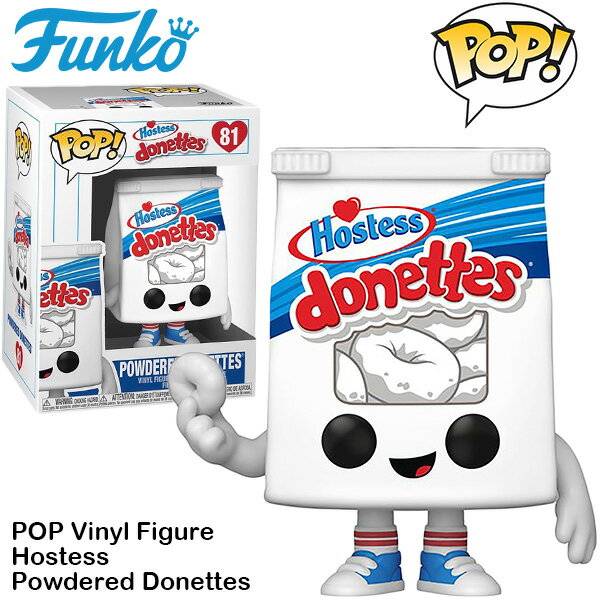 ファンコポップ フィギュア ホステス パウダードーナツファンコ pop FUNKO POP! ICONS VINYL FIGURE HOSTESS POWDERED DONETTES ライセンス品 キャラクター 人形 おもちゃ アメトイ アメリカン雑貨 アメリカ雑貨 アメ雑貨