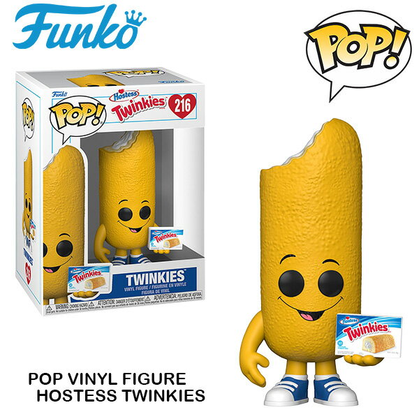 ホステス トゥインキー フィギュア ファンコ pop FUNKO POP ICONS VINYL FIGURE HOSTESS TWINKIES ファンコポップ アメトイ アメリカン雑貨 アメリカ雑貨 アメリカン お菓子 キャラキター