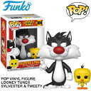 ルーニーテューンズ シルベスター トゥイーティー フィギュア ファンコポップ FUNKO POP ICONS VINYL FIGURE LOONEY TUNES SYLVESTER TWEETY アメトイ アメリカン雑貨 アメリカ雑貨 ルーニー テューンズ グッズ 誕生日プレゼント ギフト