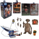 E.T. 7inch アクションフィギュア デラックス E.T. with LED Chest NECA ネカ 高さ12cm アメトイ 映画 グッズ ムービー 人形 おもちゃ アメリカン雑貨 アメリカ雑貨 送料無料 ギフト プレゼント 男性 女性 かわいい 可愛い 父の日 ギフト