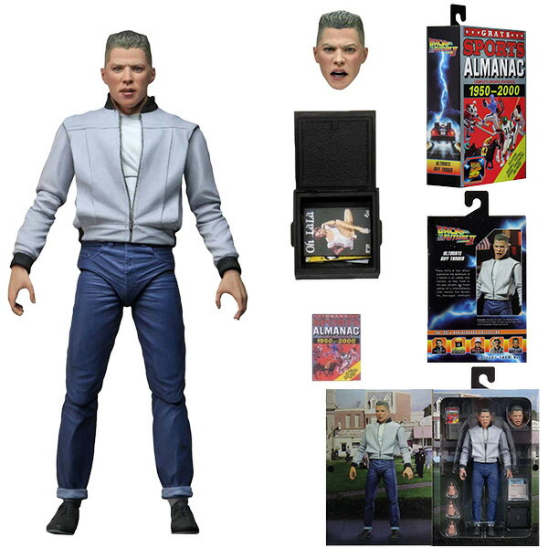 楽天アメリカ雑貨 ミニカー FUN FUNNYバックトゥザフューチャー 7inch アクションフィギュア ビフ タネン 1955 NECA ネカ 映画 デロリアン トム ウィルソン フィギュア 人形 アメトイ マーティ おもちゃ グッズ SF アメリカ雑貨 アメリカン雑貨 アメ雑貨 父の日 ギフト 送料無料