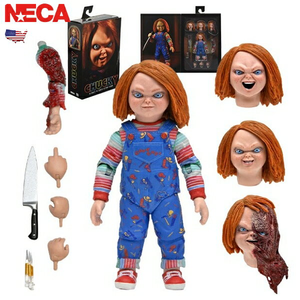 チャッキー アクション フィギュア TV Series チャッキー 人形 チャッキー グッズ 公式 NECA チャイルドプレイ チャイルド プレイ 映画 アメトイ アメリカン雑貨 アメリカ雑貨 ネカ chucky