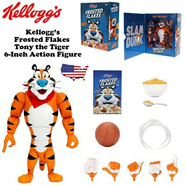 ȥˡ  ե奢 JADA TOYS Kelloggs Frosted Flakes Tony the Tig...
