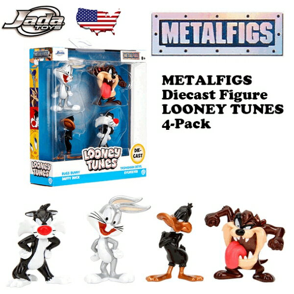 롼ˡƥ塼 ե奢 4ĥå Jada Toys METALFIGS Diecast Figure LOONEY TUNES ...