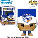 ファンコポップ ファンコ pop フィギュア 約H85mm アドバタイジング POP! ICONS VINYL FIGURE WHITE CASTLE SLIDER ライセンス品 キャラクター 人形 おもちゃ アメトイ アメリカン雑貨