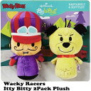 チキチキマシン猛レース 2Pブラック魔王とケンケンのぬいぐるみセット 約10~15cm ミニプラッシュ Wacky Race ハンナバーベラ 犬 いぬ アニメ キャラクター 人形 アメリカン雑貨 アメリカ雑貨