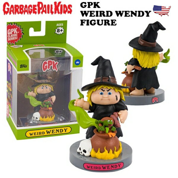 ガーベッジペイルキッズ WEIRD WENDY フィギュア アメトイ Garbage Pail Kids アメリカン雑貨 アメリカ雑貨 人形 キャラクター 79787 GPK