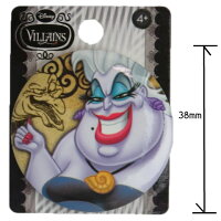 ディズニーヴィランズ カンバッジ 【VILLANS 】 URSULA / アースラ