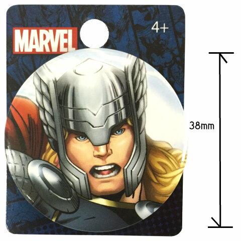 【MARVEL 】ソー 缶バッジ Can Badge カンバッチ 缶バッチ アメコミ アメキャラ— ライセンス品 その1