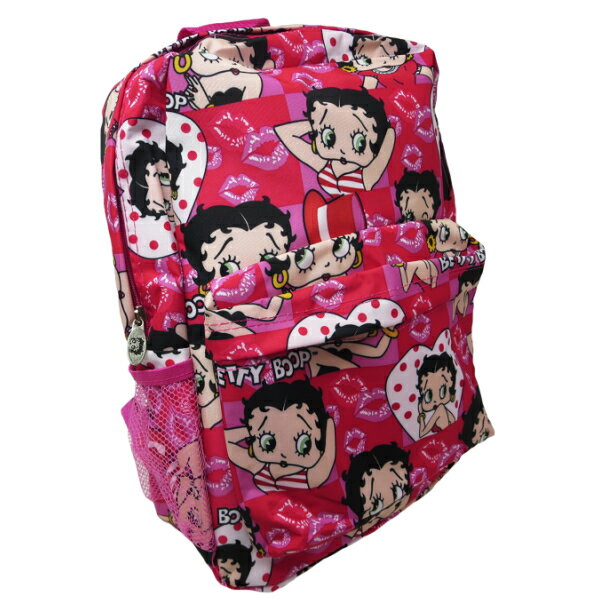 【BETTY BOOP】ベティーブープ バッグパック　RED / PINK ベティちゃんのバック