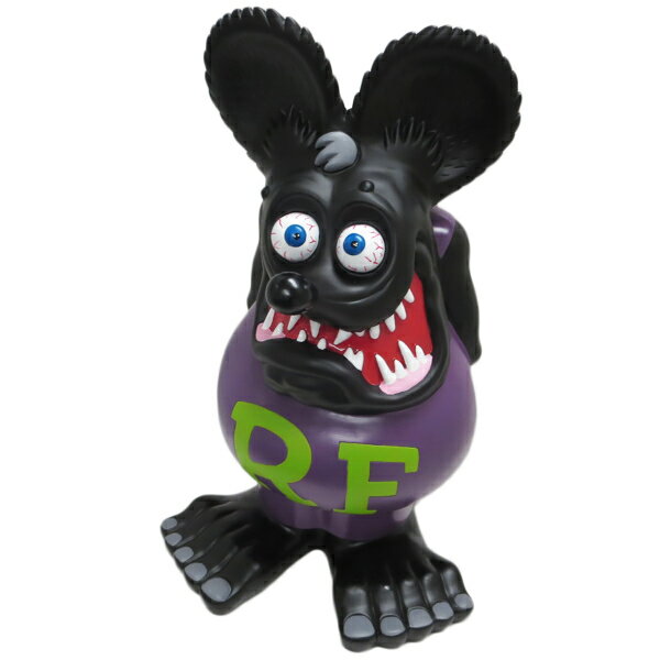 【 FUNKO 】ラットフィンク ジャンボコインバンク ブラック バンク 貯金箱 RATFINK コレクション エドロス ラットフィンク フィギュア　R/F 貯金箱 Rat Fink Jumbo coin bank　貯金箱 お札　アメ雑貨　ネズミ