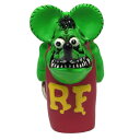 ラットフィンク ライターキャップ キーホルダー ルミナスグリーン アメリカン雑貨 アメリカ雑貨 rat fink 喫煙具 喫煙グッズ アメ雑貨