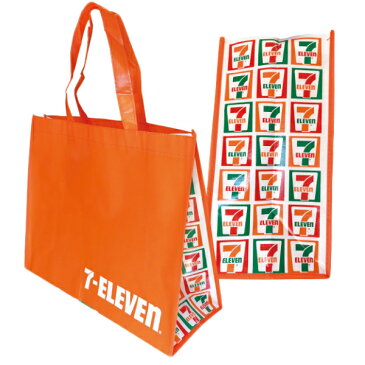 【7/30限定クーポン利用で100円OFF】【セブンイレブン ショッピングバッグ】USA 7-ELEVEN SHOPPING BAG トートバッグ エゴバック ショッピング アメカジ アメリカ雑貨 アメリカスーパーグッズ 企業グッズ 買い物バック