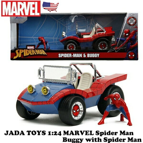 ѥޥ ߥ˥ ѥޥ ե奢 դ JADATOYS 1/24 MARVEL SPIDER-MAN & BUGGY ...