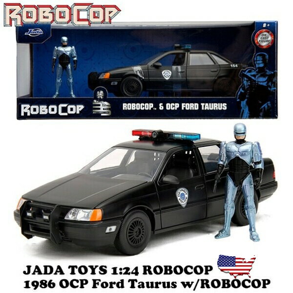 ܥå ߥ˥ ܥå ե奢 դ JADATOYS 1/24 ROBOCOP 1986 OCP FORD TAURUS w...