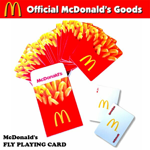 McDonald’s FLY PLAYING CARD【マクドナルド トランプ】アメ雑貨