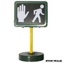 トラフィック サイン ランプ【TRAFFIC SIGN LAMP STOP/WALK】アメリカの信号機のランプ インテリア雑貨 卓上照明 交差点ライト アメリカン アメ雑貨