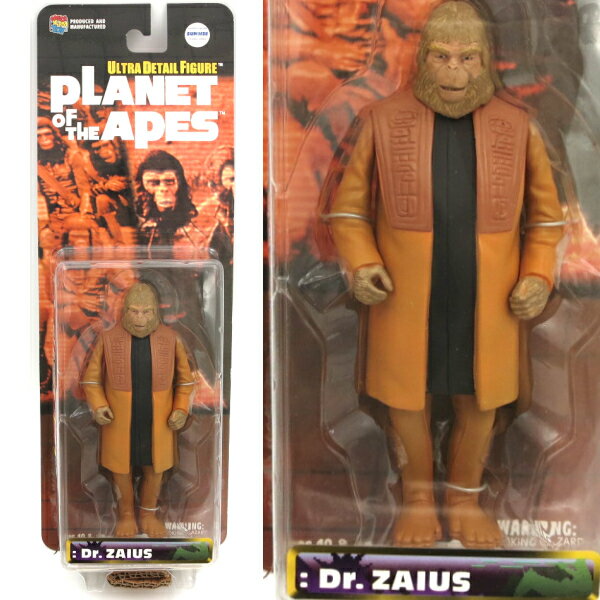 猿の惑星 フィギュア ザイアス博士 アメトイ メディコムトイ PLANET OF THE APES Dr.ZAIUS 20世紀フォックス 映画 グッズ アメリカン雑貨 アメリカ雑貨 アメキャラ