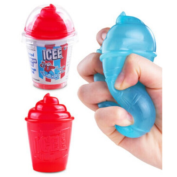 ICEE スクイーズ アイシーフローズン カップ 香り付き スクイーズ おもちゃ ストレス解消 癒し ストレス発散 減圧 スクイーズ玩具 ぷにぷに 握る ストレスボール おもしろ 面白雑貨 アメトイ アメリカン雑貨 アメリカ雑貨 インテリア雑貨 プレゼント fun-and-funny-10010079 アメリカ雑貨 ミニカー FUN FUNNY サンプル画像2