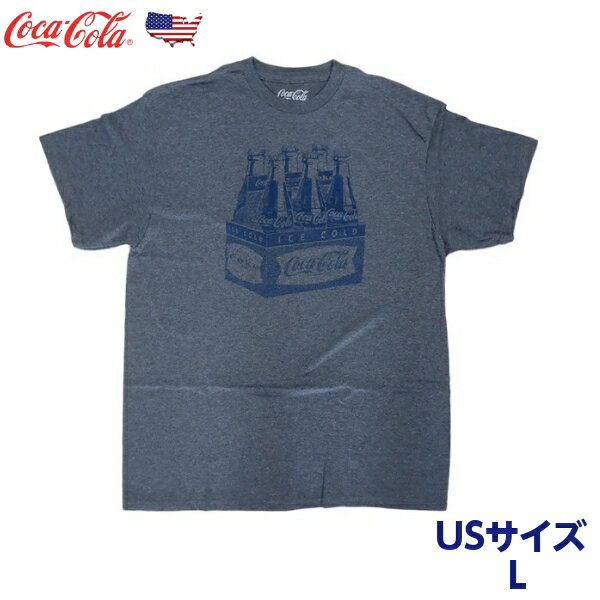 コカコーラ Tシャツ メンズ 半袖 tシャツ アメカジ アメリカンサイズ L コカ・コーラ グッズ COCA COLA 大きいサイズ コットン 綿 カジュアル 10代 20代 30代 40代 50代 男性 ゆったり 送料無料 アメリカン雑貨 アメリカ雑貨