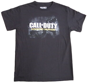 Tシャツ 111T-M/ メンズ Call of Duty Advanced Warfare Tシャツ ブラック USメンズM　半袖　ワンピ　tシャツ メンズ ブランド　 tシャツブラ カジュアル　アメカジ　アメリカ直輸入