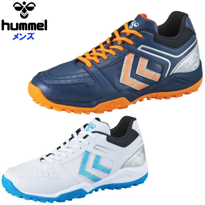 ヒュンメル メンズ ハンドボールシューズ (部活 靴 グラウンド用 屋外 外履き グランドシューター5 hummel あす楽) HAS6016