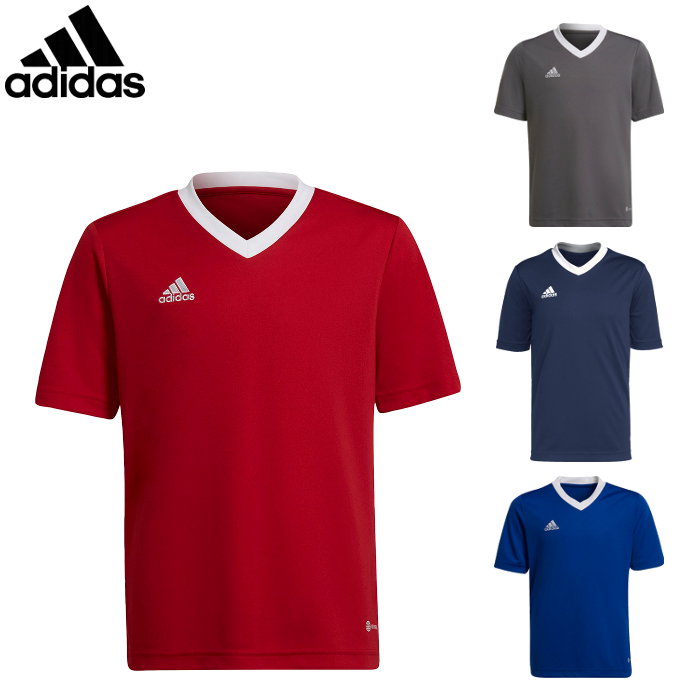 adidas(アディダス) ジュニア Tシャツ (サッカー トレーニングウェア スポーツウェア 半袖 運動 子ども 小学生 キッズ 21 JR ENTRADA22 シャツ) MBE20 1