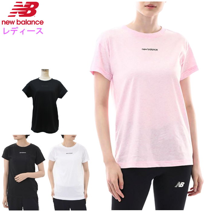 ニューバランス レディース Tシャツ(半袖 シャツ トップス ランニング 運動 スポーツウェア トレーニングウェア ジム フィットネス New Balance あす楽)AWT11190