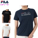 最終チャンス!【ラスト3日間限定クーポン】フィラ レディース 半袖Tシャツ (トレーニング ランニング 運動 スポーツウェア FILA 即日発送) 412689