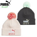 プーマ ジュニア ニット帽 (帽子 冬用 防寒 ニットキャップ ビーニー 男の子 女の子 puma あす楽) 024798