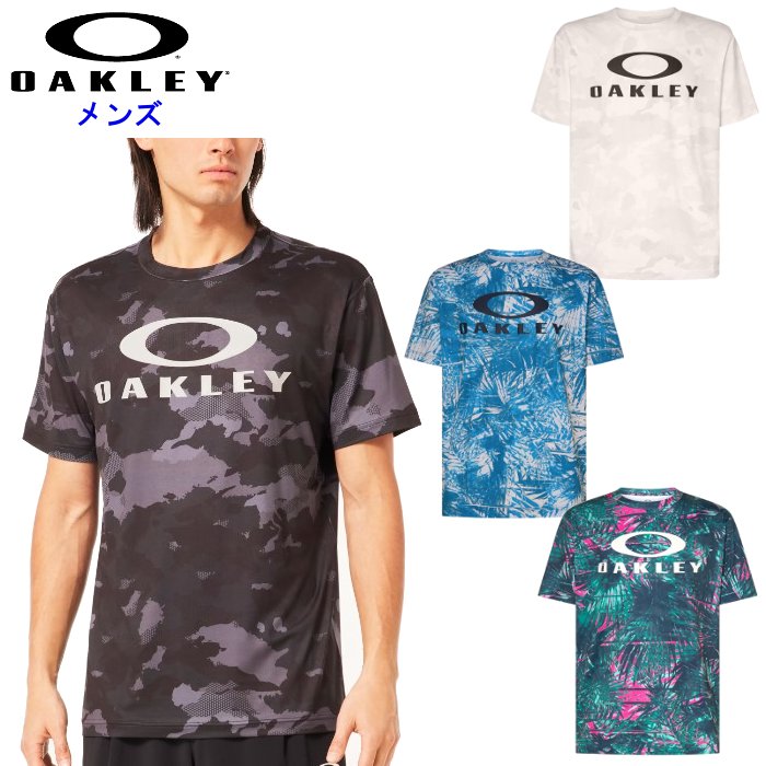 オークリー メンズ Tシャツ (半袖 普段着 スポーツウェア トレーニング 運動 接触冷感 吸汗 速乾 OAKLEY あす楽) FOA406336