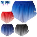 ニシスポーツ レディース ランニングパンツ (陸上競技 マラソン 駅伝 ショートパンツ ランパン 短パン トレーニング ジム インナー付き NISHI) 281...