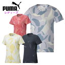 プーマ レディース Tシャツ (半袖 シャツ スポーツウェア トレーニングウェア 運動 ジム ヨガ フィットネス ストリート puma あす楽) 523534