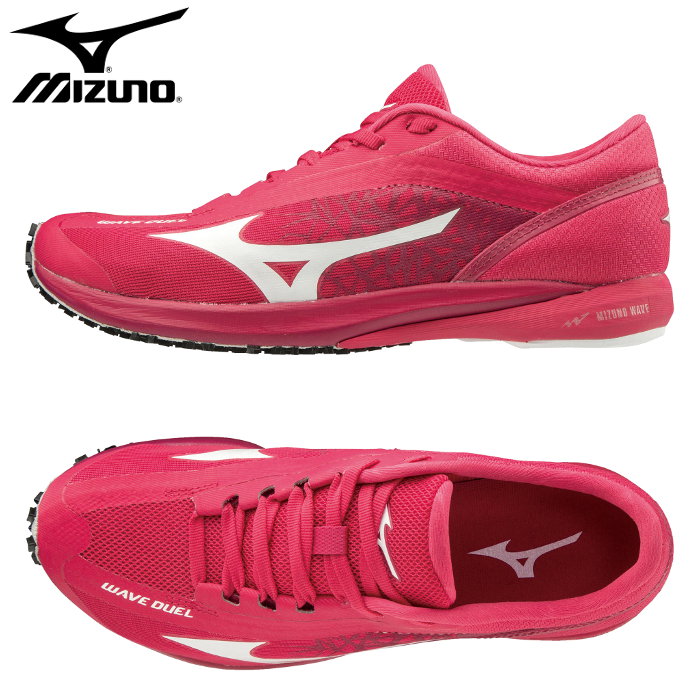 【あす楽対応・送料無料!】ミズノ(mizuno)ランニングシューズ ウエーブデュエル(レディース シューズ 靴 レーシング)U1GE1960