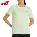 最終チャンス!【ラスト3日間限定クーポン】ニューバランス レディース 半袖Tシャツ (ショートスリーブシャツ スポーツウェア トレーニングウェア ランニング 運...