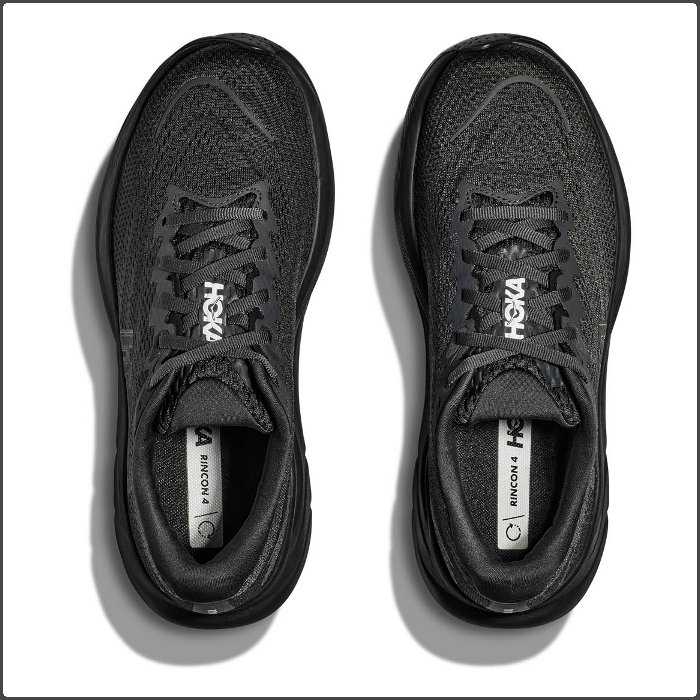 スーパーセール【3/4 20時〜4時間限定クーポン】 ホカ レディース ランニングシューズ リンコン 4 (マラソン 長距離 ジョギング 運動靴 厚底 スポーツ トレーニング ブラック HOKA 即日発送) 1155131