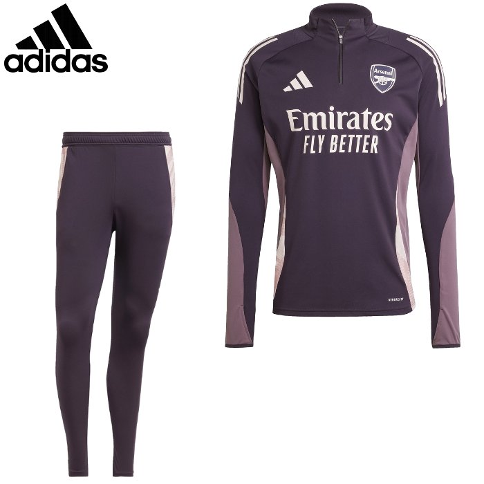 300円オフクーポン配布中\スーパーSALE/ アディダス 24-25 アーセナルFC トレーニング上下セット (サッカー フットサル 練習着 セットアップ ス...