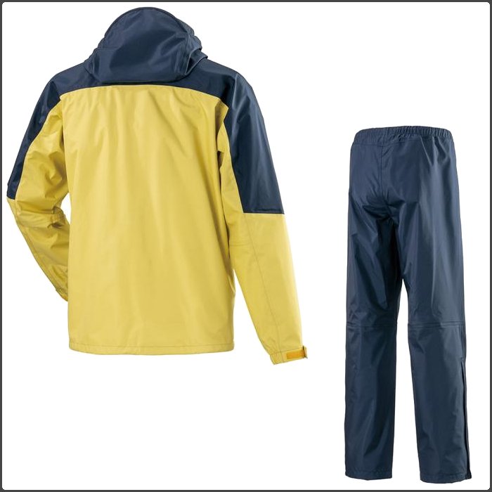 ミズノ メンズ レインスーツ (カッパ 雨合羽 レインウェア 防水 撥水 通勤 通学 登山 上下セット セットアップ ベルグテックEXストームセイバーVI mizuno) A2MG8A01 3