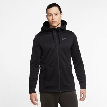 【あす楽対応】ナイキ(NIKE)サーマ フルジップフーディ(メンズ スウェット ジャケット パーカー アウター スウェットジャケット 運動 スポーツウェア トレーニングウェア)CU6232-010