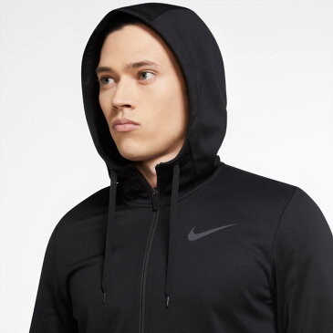 【あす楽対応】ナイキ(NIKE)サーマ フルジップフーディ(メンズ スウェット ジャケット パーカー アウター スウェットジャケット 運動 スポーツウェア トレーニングウェア)CU6232-010
