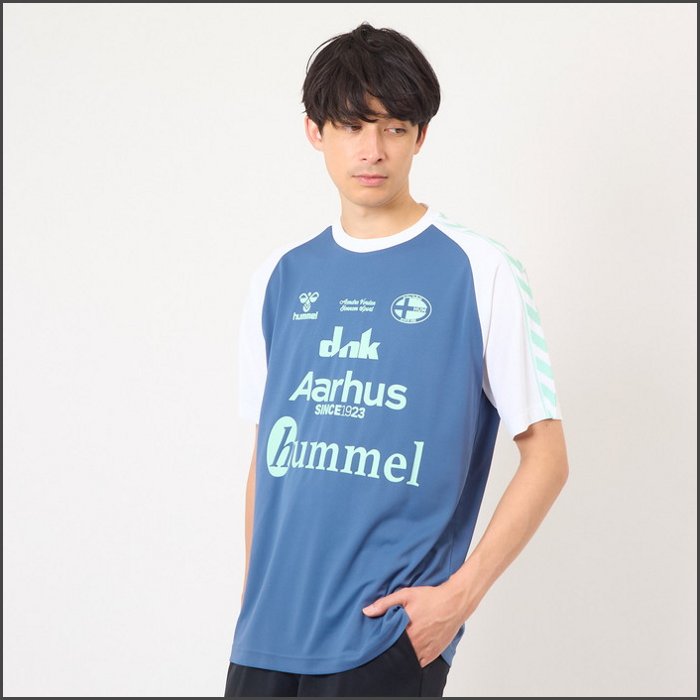 [お得なクーポン配布中]ヒュンメル メンズ 半袖Tシャツ (レディース 男女兼用 プラクティスシャツ 練習着 トレーニングウェア スポーツ ハンドボール サッカー バレー バスケット 運動 即日発送 hummel) HAP1212
