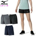 ミズノ レディース ランニングパンツ (女性用 ランパン 短パン ショートパンツ ジョギング 陸上 トレーニングウェア 運動 スポーツウェア mizuno) J...