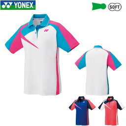 【あす楽対応・40%OFF!】ヨネックス(YONEX) レディース ゲームシャツ (女性 Tシャツ 半袖 ポロシャツ バドミントン テニス ソフトテニス) 20495